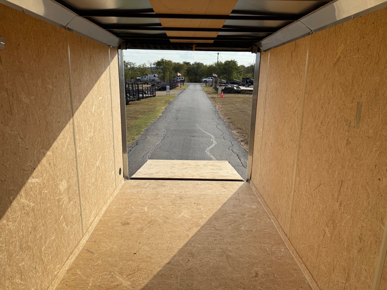 2026 LOOK 7' X 14' TANDEM AXLE ENCLOSED CARGO TRAILER WITH SPARE WHITE 7,000 GVWR - Image 10