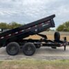 2025 DELCO 83" X 12' DUMP TRAILER WITH TARP, RAMPS AND SPARE 14,000 GVWR - Image 3