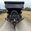 2025 DELCO 83" X 12' DUMP TRAILER WITH TARP, RAMPS AND SPARE 14,000 GVWR - Image 8