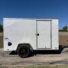2026 LOOK 5' X 10' SINGLE AXLE ENCLOSED CARGO TRAILER W/ SPARE, WHITE 2,990 GVWR - Image 3