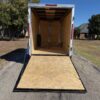 2026 LOOK 5' X 10' SINGLE AXLE ENCLOSED CARGO TRAILER W/ SPARE, WHITE 2,990 GVWR - Image 6