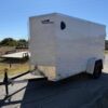 2026 LOOK 5' X 10' SINGLE AXLE ENCLOSED CARGO TRAILER W/ SPARE, WHITE 2,990 GVWR - Image 8