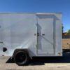 2026 LOOK 6' X 10' SINGLE AXLE ENCLOSED CARGO TRAILER W/ SPARE, WHITE 2,990 GVWR - Image 3