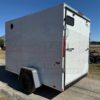 2026 LOOK 6' X 10' SINGLE AXLE ENCLOSED CARGO TRAILER W/ SPARE, WHITE 2,990 GVWR - Image 7