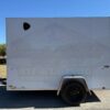 2026 LOOK 6' X 10' SINGLE AXLE ENCLOSED CARGO TRAILER W/ SPARE, WHITE 2,990 GVWR - Image 8