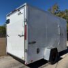 2026 LOOK 6' X 12' SINGLE AXLE ENCLOSED CARGO TRAILER W/ SPARE, WHITE 2,990 GVWR - Image 4