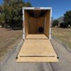 2026 LOOK 6' X 12' SINGLE AXLE ENCLOSED CARGO TRAILER W/ SPARE, WHITE 2,990 GVWR - Image 6