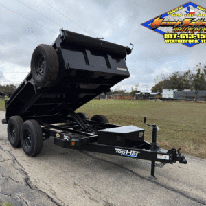 2026 TOP HAT 5' X 10' DUMP TRAILER WITH TARP AND SPARE 7,000 GVWR