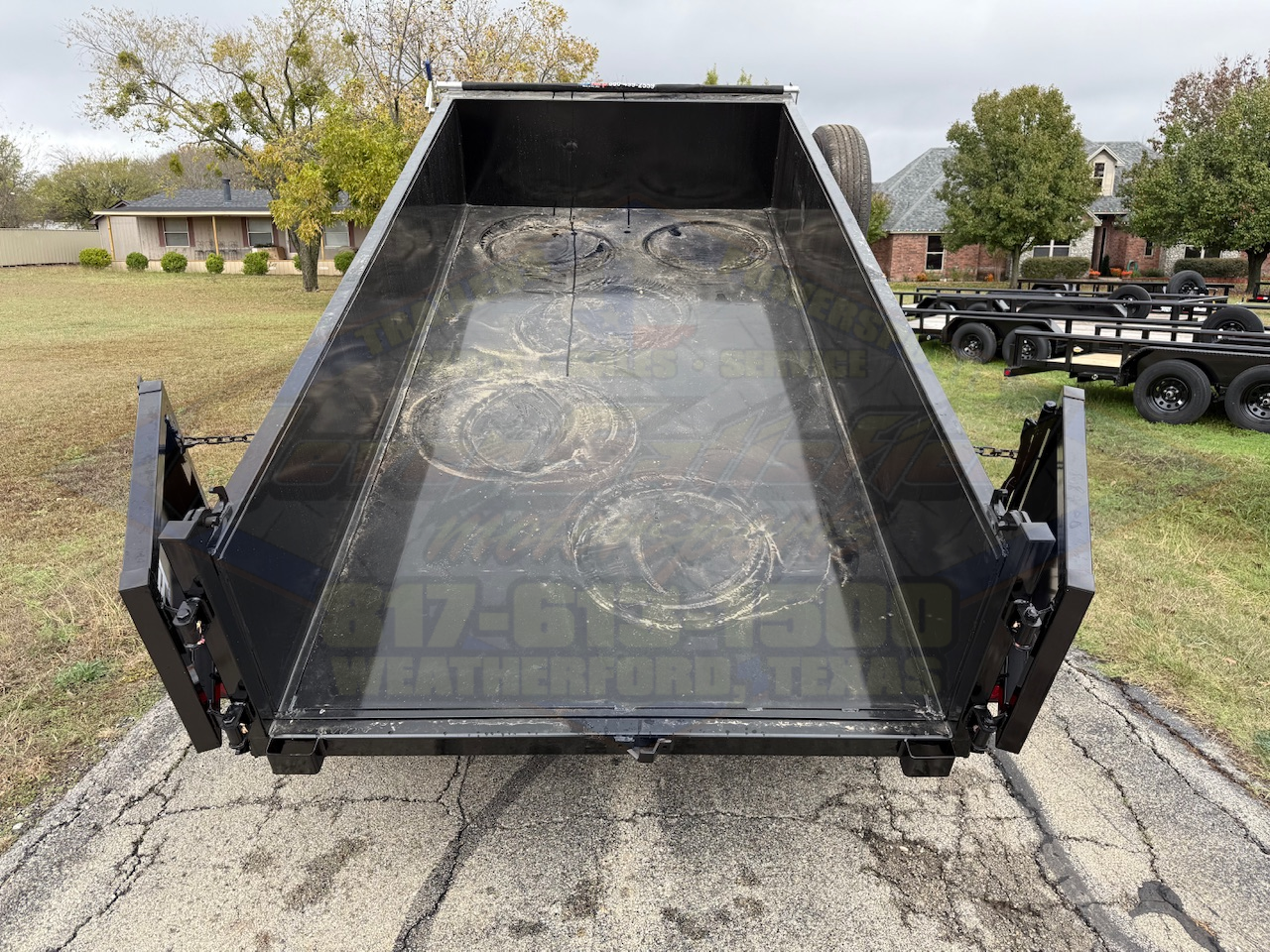 2026 TOP HAT 5' X 10' DUMP TRAILER WITH TARP AND SPARE 7,000 GVWR - Image 5