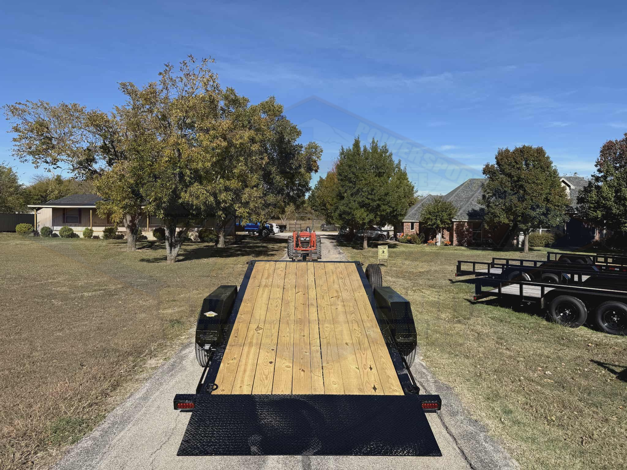 2026 LIBERTY TRAILERS 83" X 22' TILT DECK TRAILER WITH SPARE 17,500 GVWR - Image 8