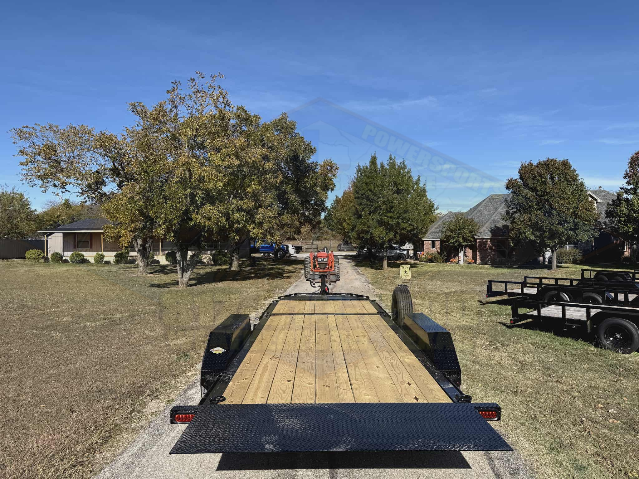 2026 LIBERTY TRAILERS 83" X 22' TILT DECK TRAILER WITH SPARE 17,500 GVWR - Image 9