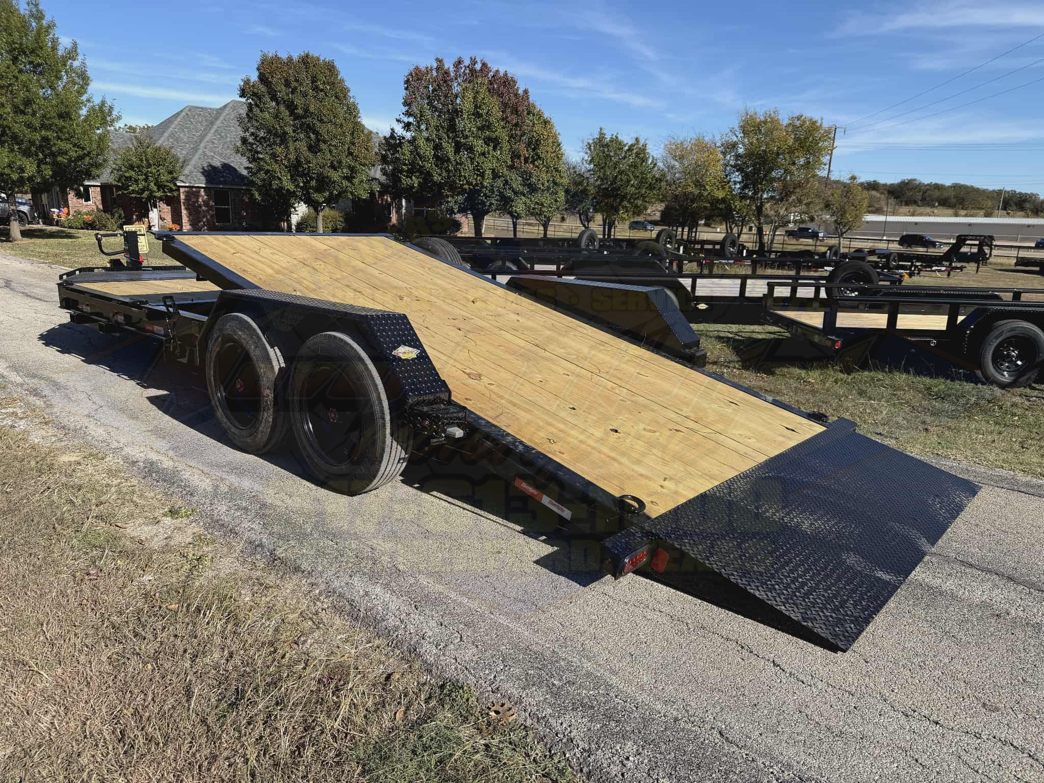 2026 LIBERTY TRAILERS 83" X 22' TILT DECK TRAILER WITH SPARE 17,500 GVWR - Image 10