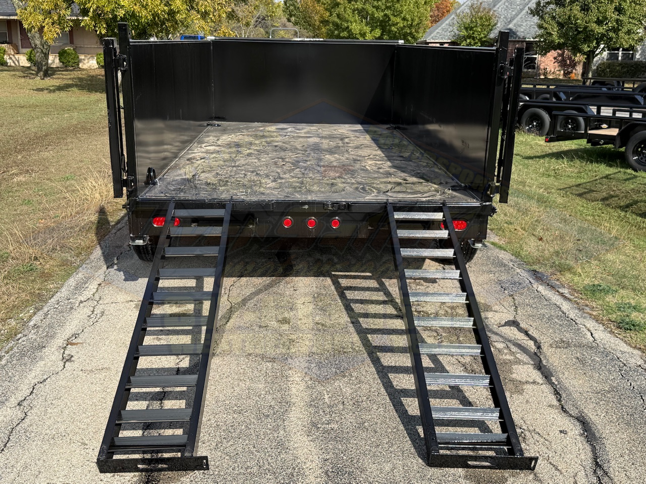 2026 TOP HAT 83" X 14' DUMP TRAILER WITH 3' SIDEWALLS, TARP, RAMPS AND SPARE 14,000 GVWR - Image 11