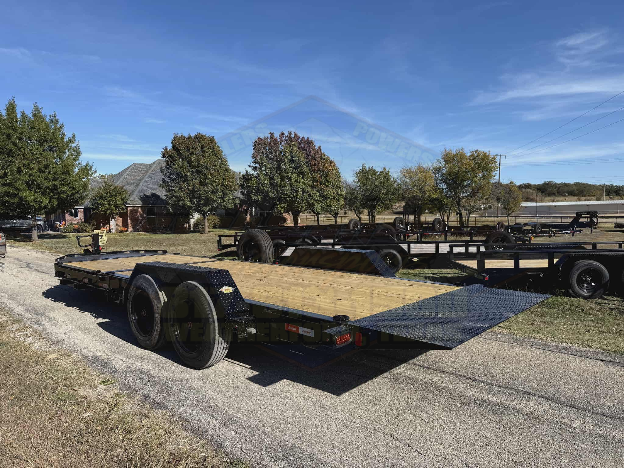 2026 LIBERTY TRAILERS 83" X 22' TILT DECK TRAILER WITH SPARE 17,500 GVWR - Image 11