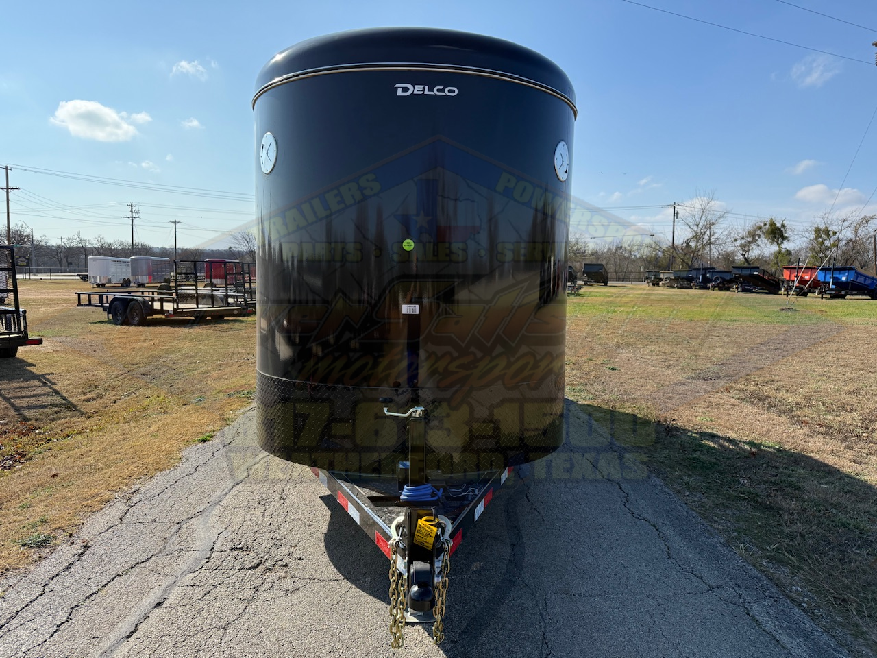 2026 DELCO 6' X 16' BUMPER PULL STOCK TRAILER CHARCOAL 12,000 GVWR - Image 8