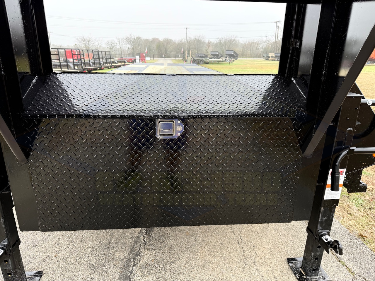 2026 TOP HAT 102" X 25' + 5' GOOSENECK TRAILER WITH JUMBO RAMPS AND SPARE 24,000 GVWR - Image 11