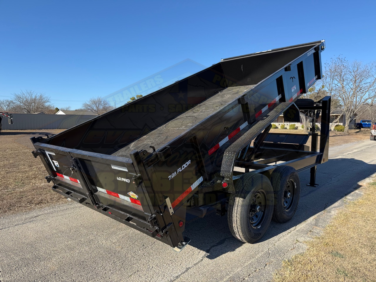 2026 TOP HAT 83" X 14' GOOSENECK DUMP TRAILER WITH TARP, RAMPS AND SPARE 14,000 GVWR - Image 6