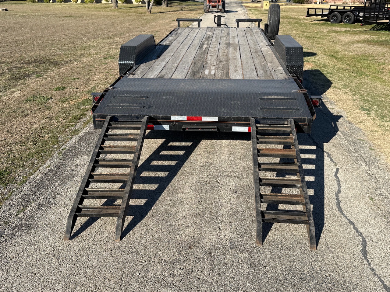 2023 LACOSTA 83" X 24' BUMPER PULL EQUIPMENT TRAILER WITH SLIDE OUT RAMPS 14,000 GVWR - Image 5