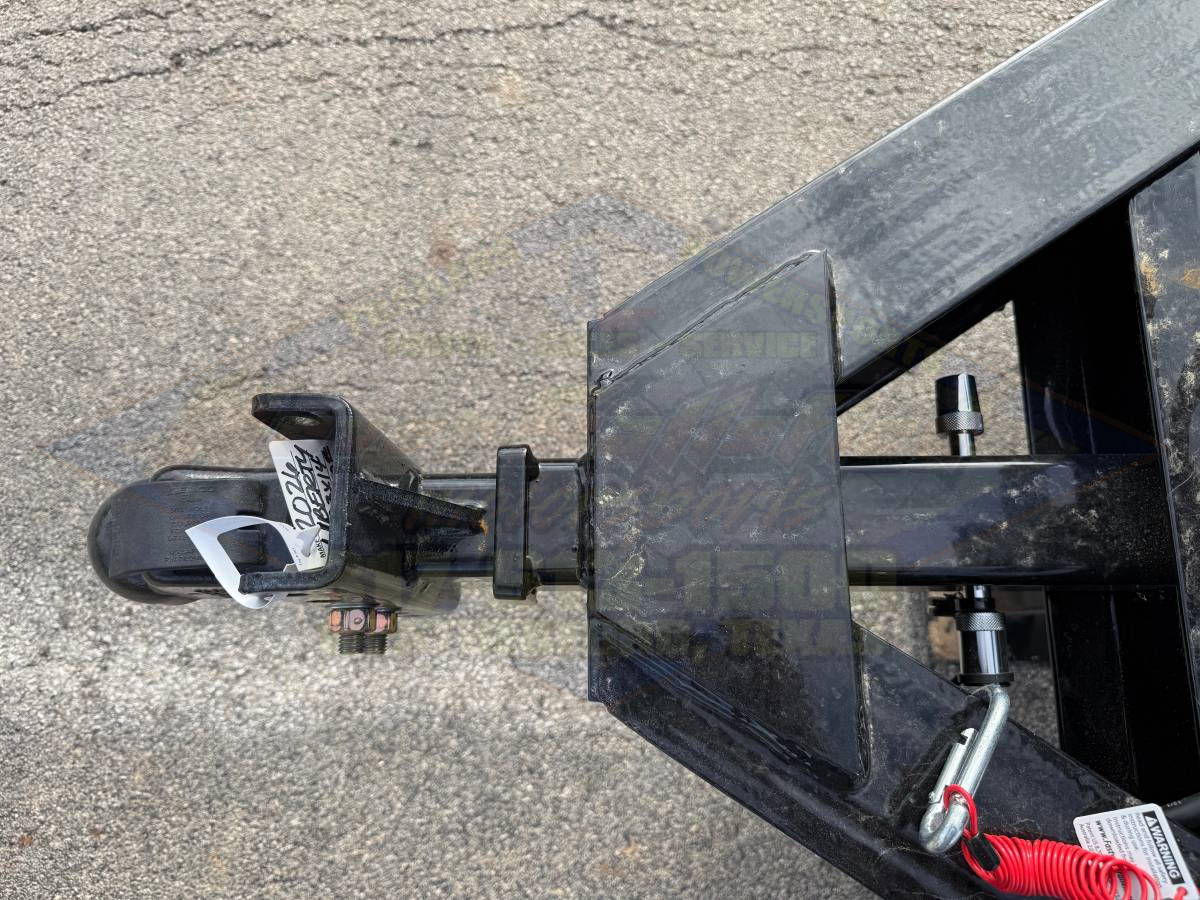 2026 LIBERTY 83" X 14' BUMPER PULL TELESCOPIC DUMP TRAILER WITH TARP, RAMPS, AND SPARE 17,500 GVWR GRAY/BLACK - Image 14