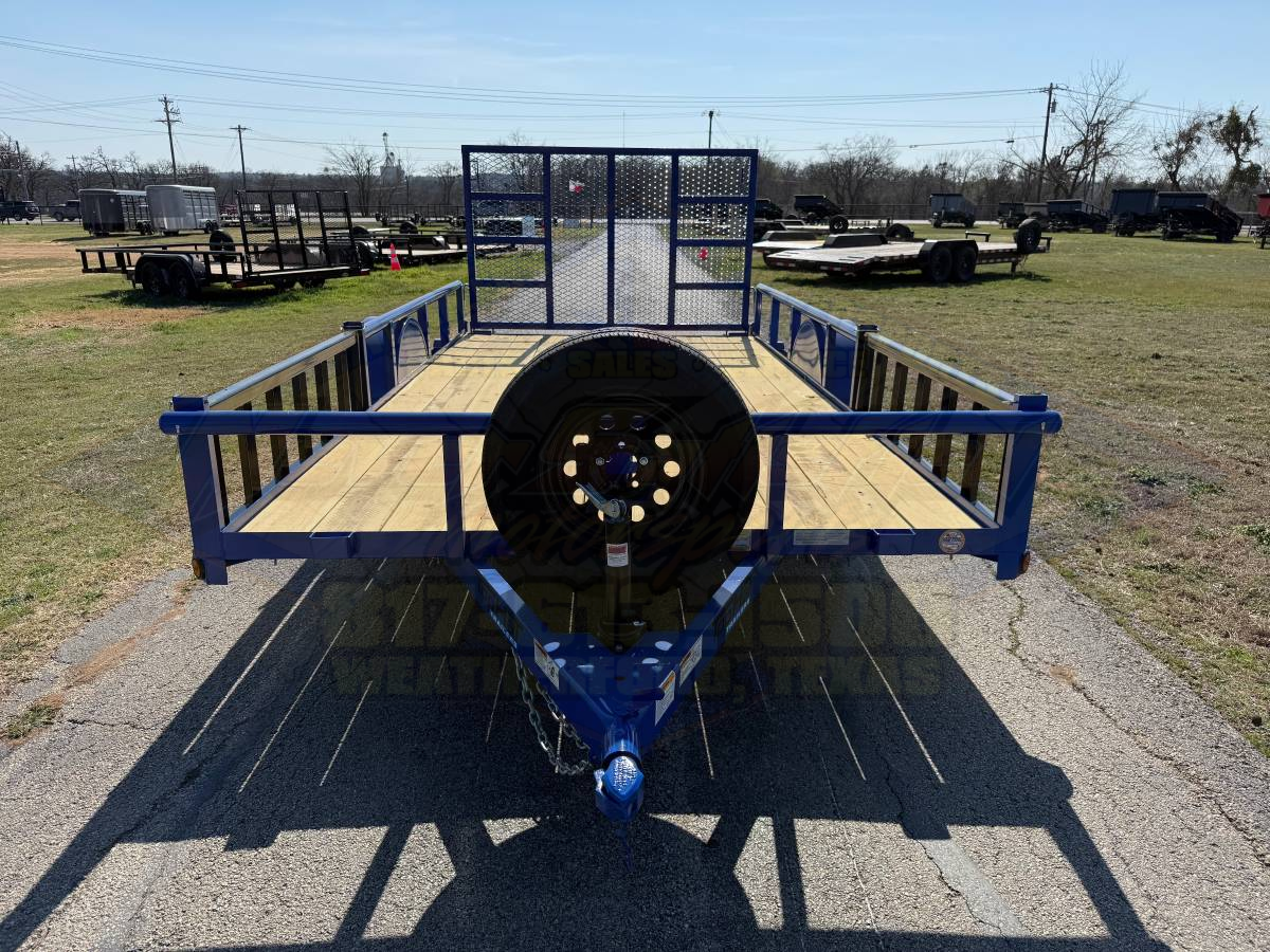 2026 TOP HAT 83" X 14' SINGLE AXLE UTILITY TRAILER W/ SIDE RAMPS, 4' SPRING ASSIST RAMP GATE, SPARE 2,990 GVWR - Image 10