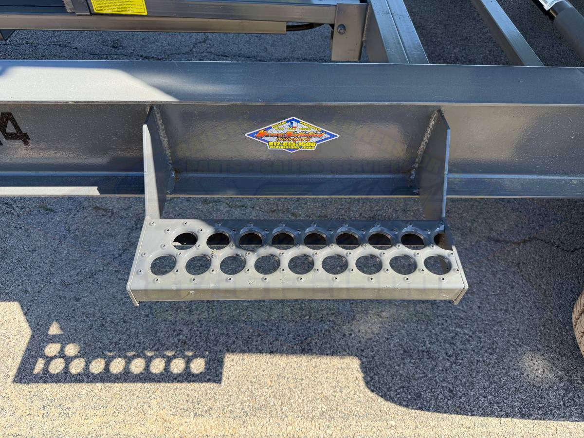 2026 TOP HAT 83" X 14' LOW PROFILE DUMP TRAILER WITH 3' SIDEWALLS, TARP, RAMPS AND SPARE 14,000 GVWR GREY - Image 15