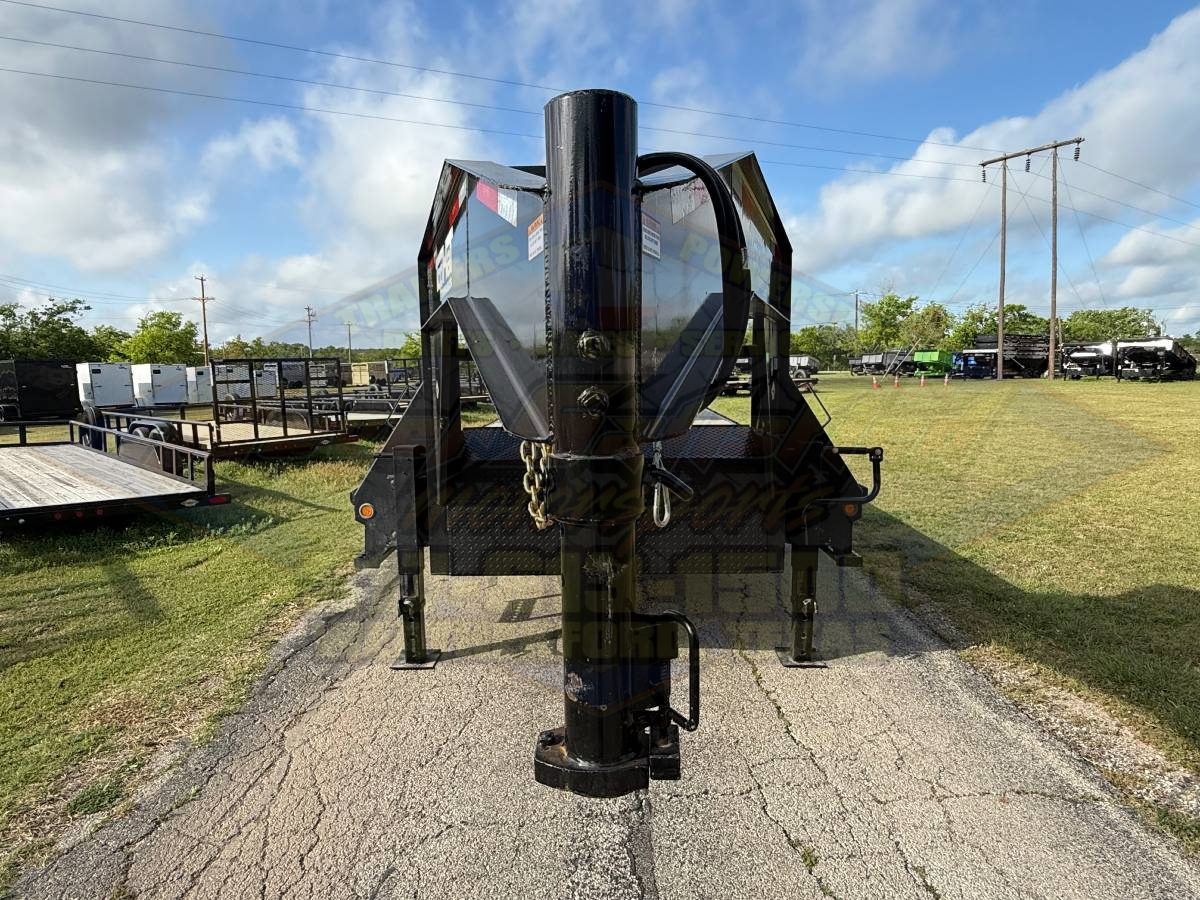 *USED* 2026 TOP HAT 102" X 25' GOOSENECK FLATBED TRAILER WITH RAMPS & SPARE 17500#GVWR - Image 10