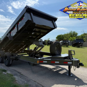 2026 DELCO 83" X 14' DUMP TRAILER WITH TARP, RAMPS AND SPARE 14,000 GVWR