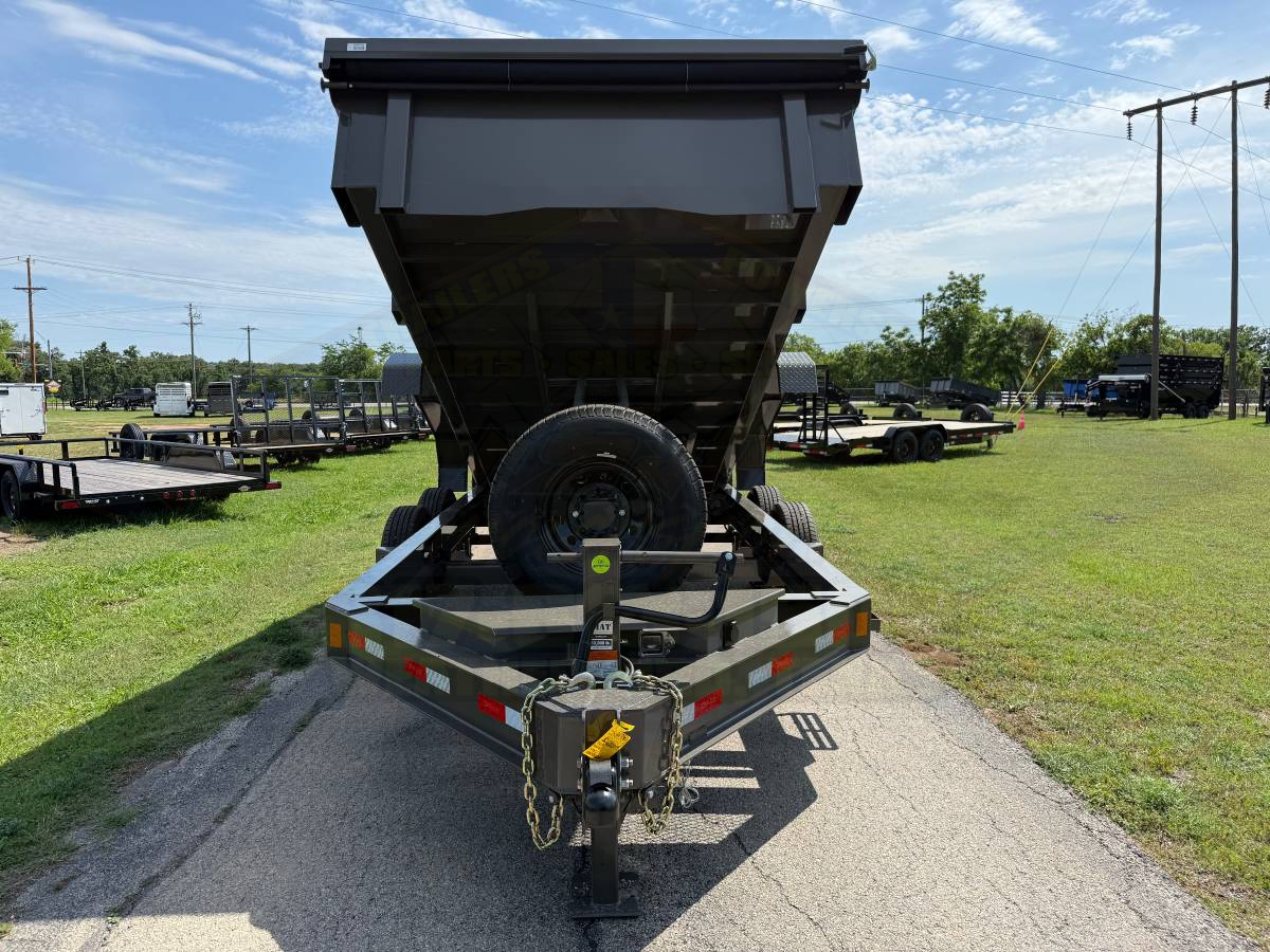 2026 DELCO 83" X 14' DUMP TRAILER WITH TARP, RAMPS AND SPARE 14,000 GVWR - Image 13