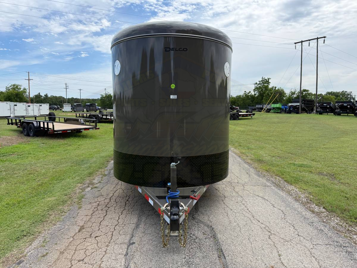 2026 DELCO 6' X 16' BUMPER PULL STOCK TRAILER FORD MARSH GRAY 12,000 GVWR - Image 13