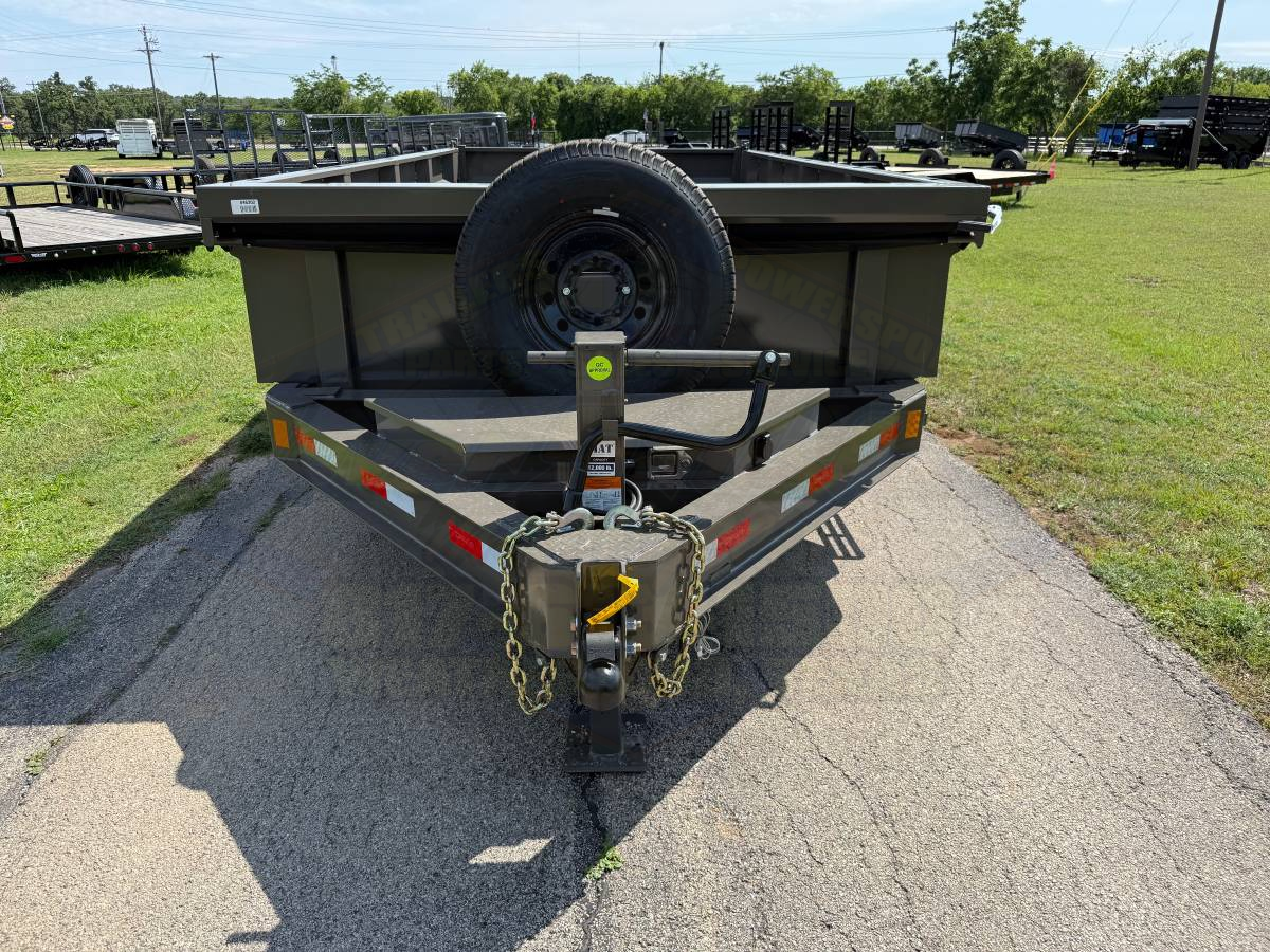 2026 DELCO 83" X 14' DUMP TRAILER WITH TARP, RAMPS AND SPARE 14,000 GVWR - Image 14