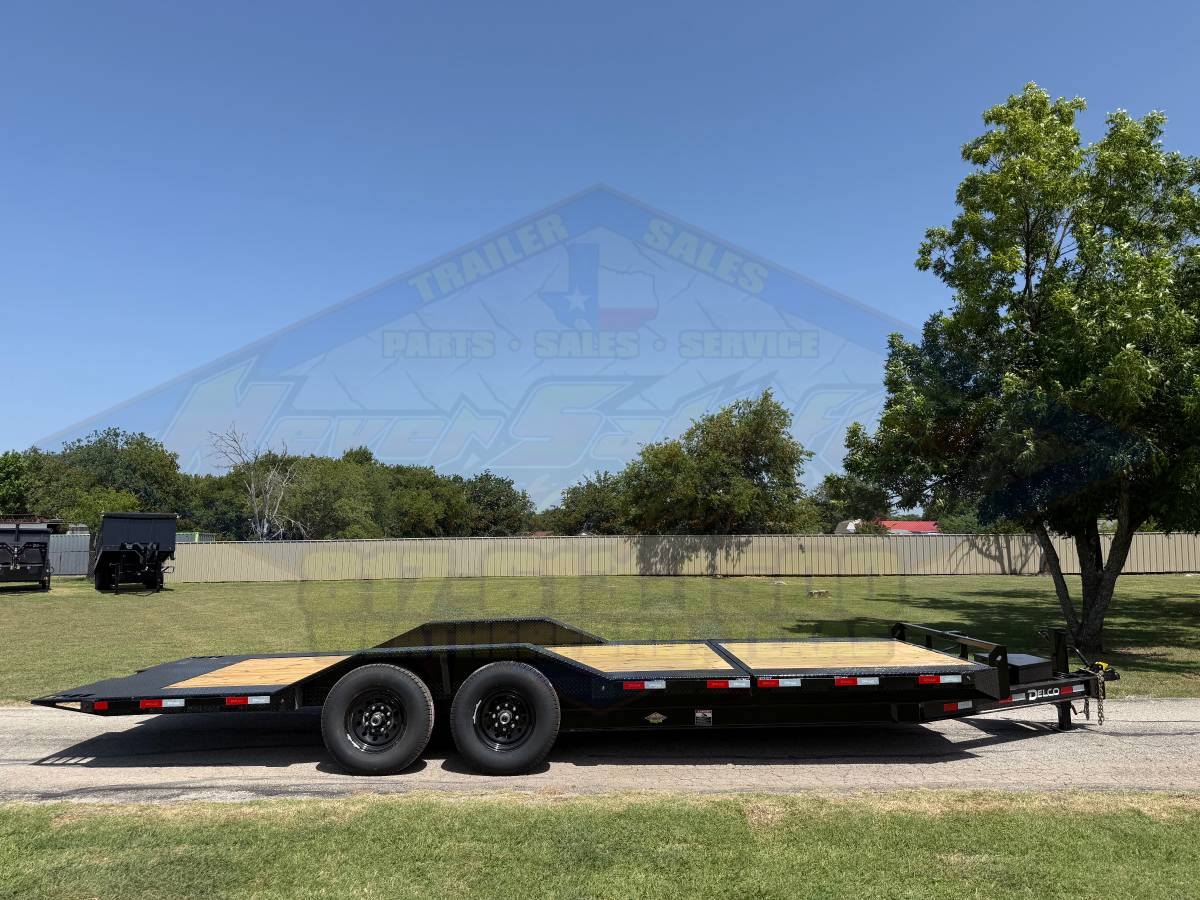 2027 DELCO 102" X 22' BUMPER PULL TILT DECK TRAILER WITH SPARE 14,000 GVWR - Image 5