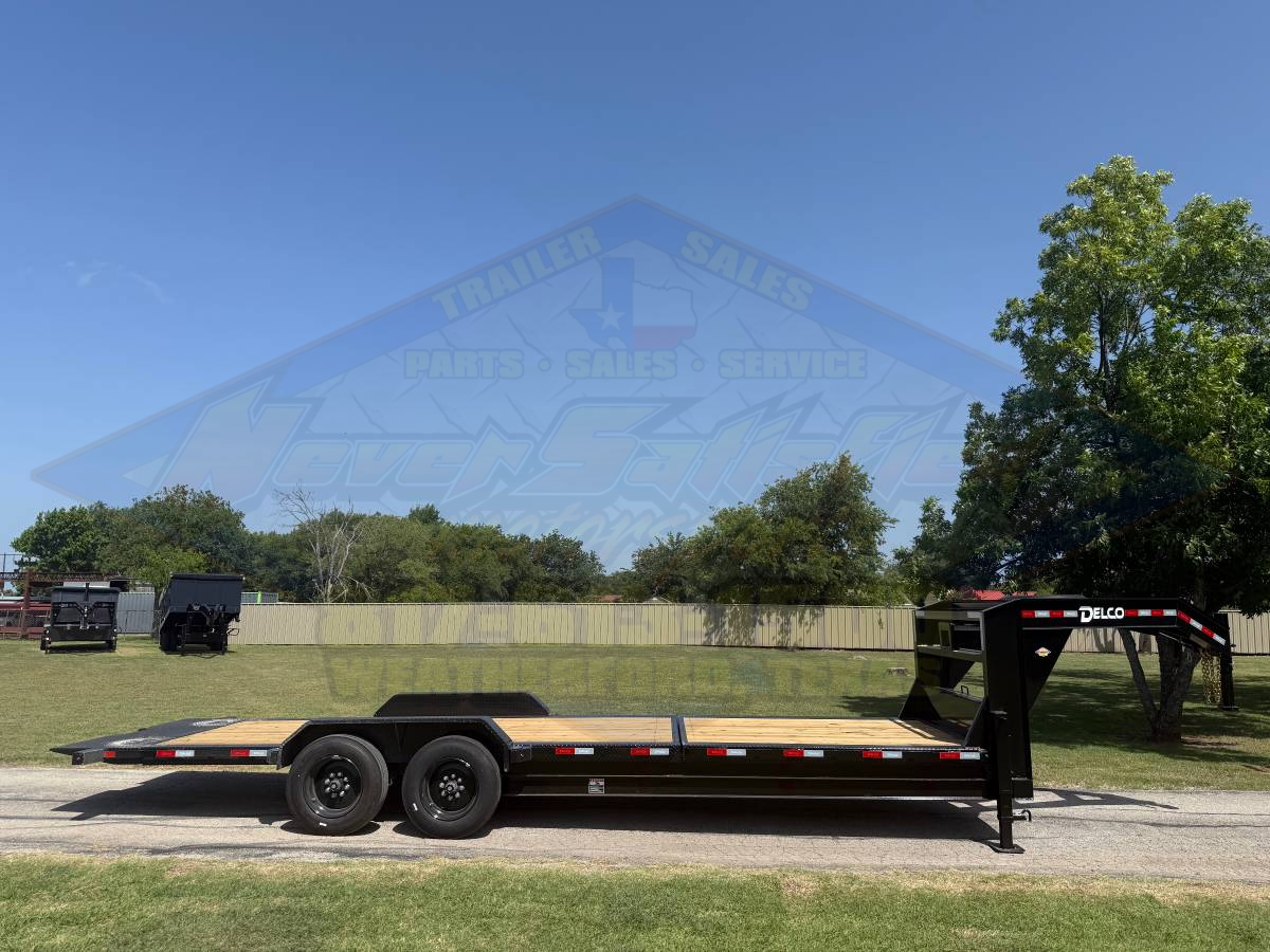2027 DELCO 83" X 24' GOOSENECK TILT DECK WITH SPARE 16K-GVWR - Image 5