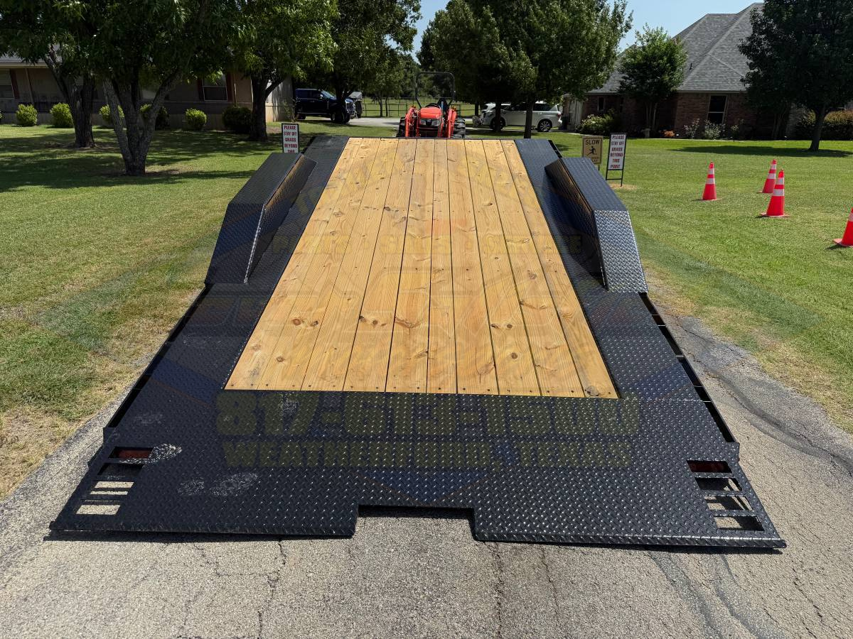 2027 DELCO 102" X 22' BUMPER PULL TILT DECK TRAILER WITH SPARE 14,000 GVWR - Image 7
