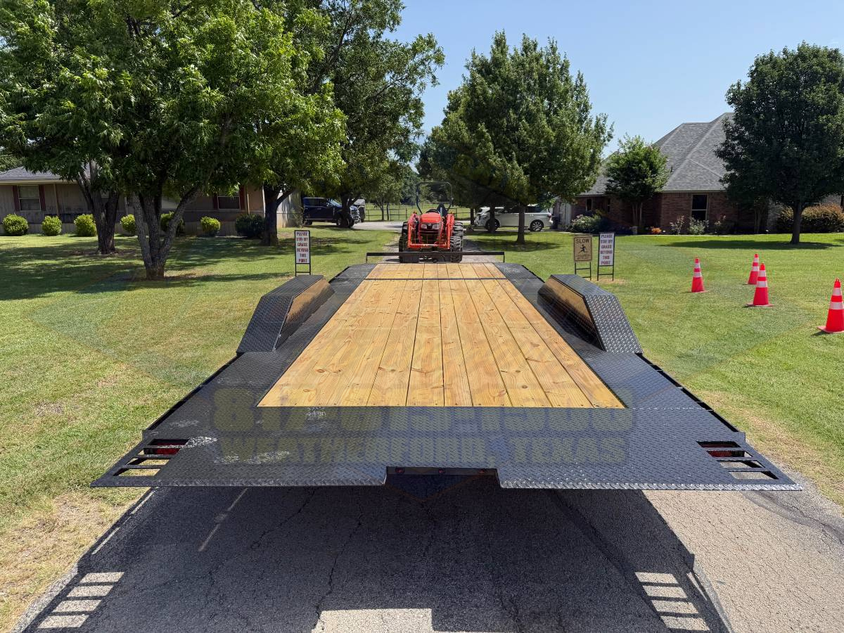 2027 DELCO 102" X 22' BUMPER PULL TILT DECK TRAILER WITH SPARE 14,000 GVWR - Image 8