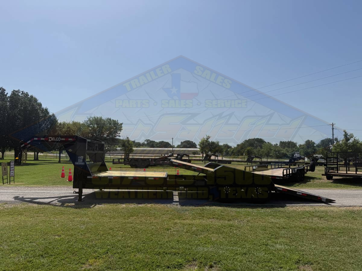 2027 DELCO 83" X 24' GOOSENECK TILT DECK WITH SPARE 16K-GVWR - Image 9