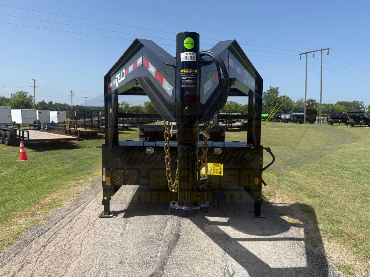 2027 DELCO 83" X 24' GOOSENECK TILT DECK WITH SPARE 16K-GVWR - Image 11