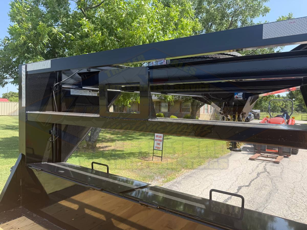 2027 DELCO 83" X 24' GOOSENECK TILT DECK WITH SPARE 16K-GVWR - Image 13